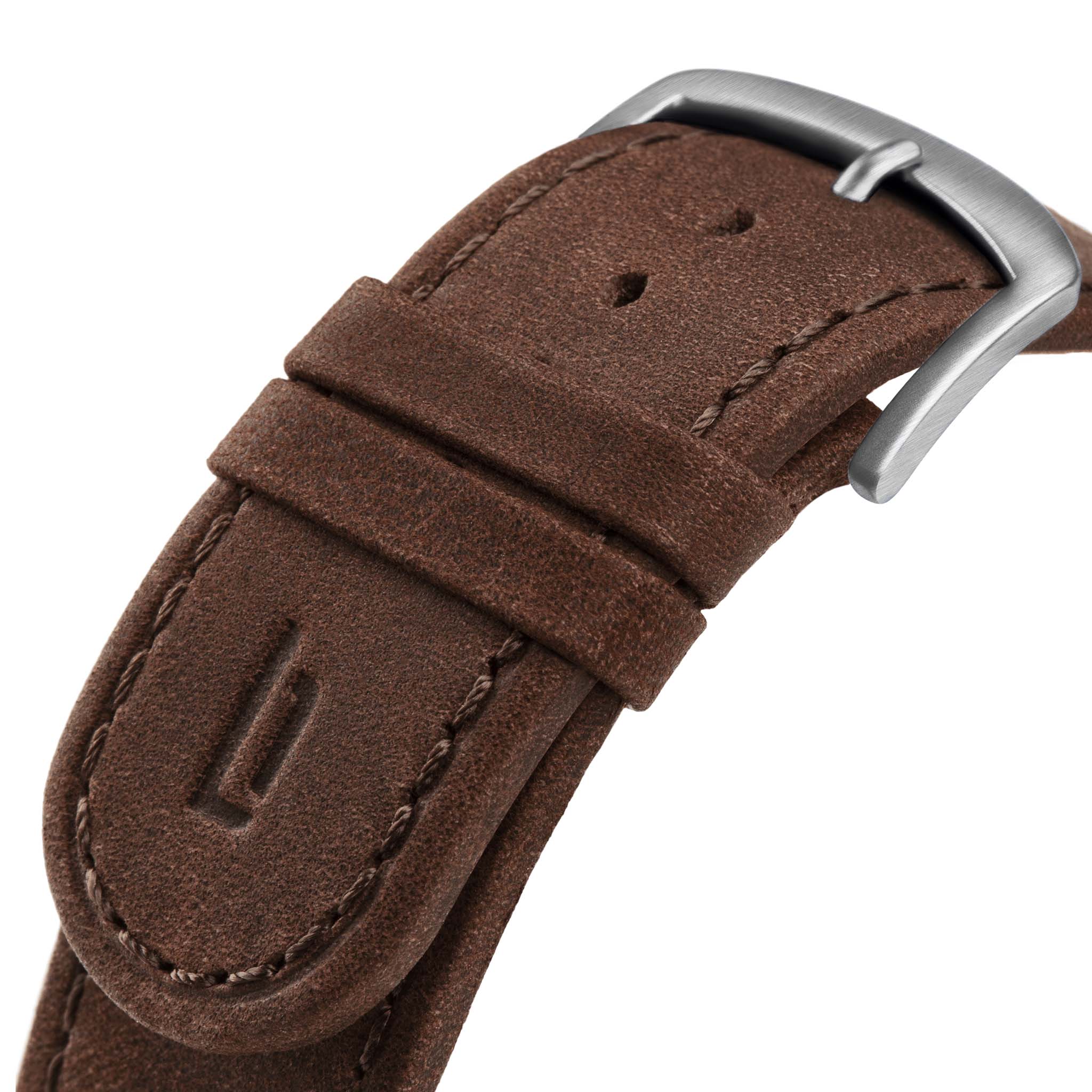 Leather Dark brown Brushed - Lilienthal Berlin