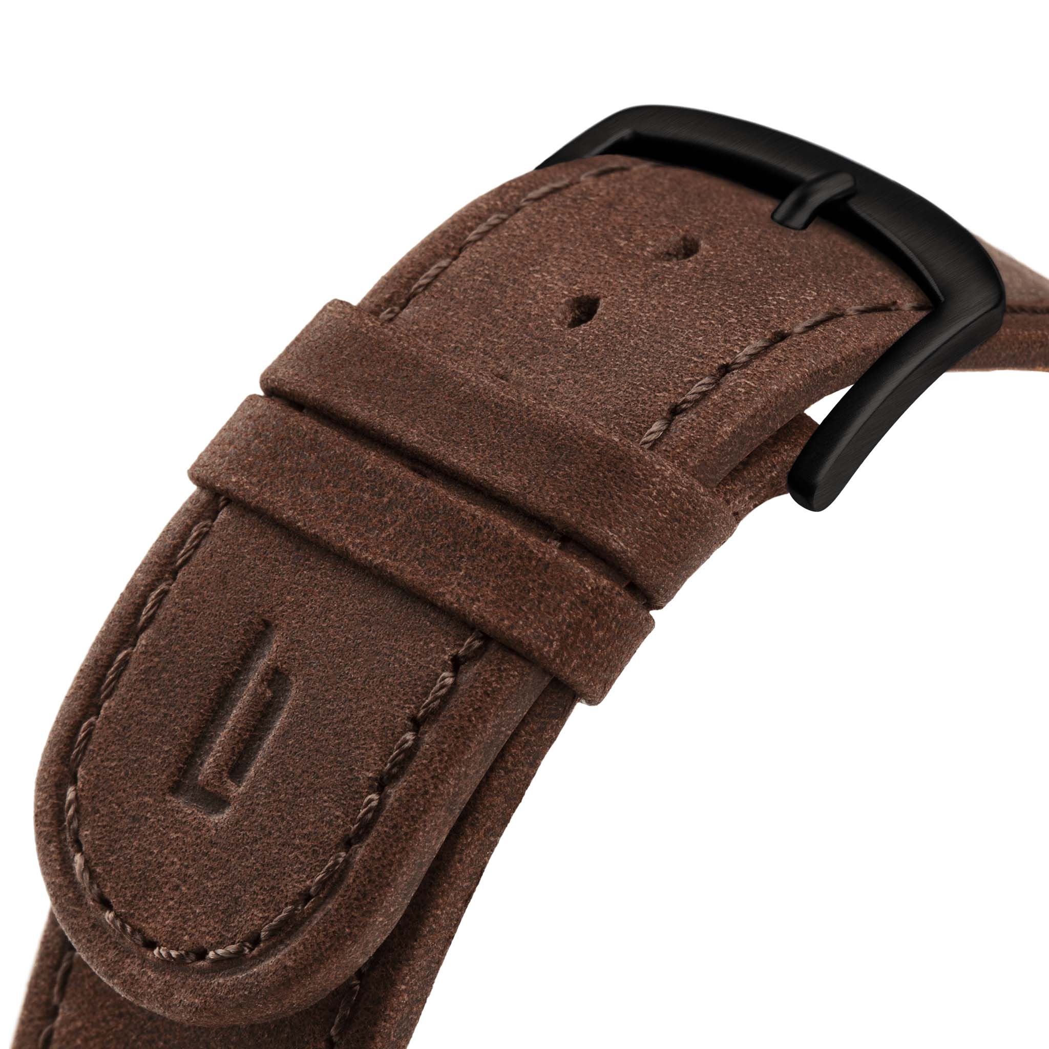 Leather Dark brown Brushed - Lilienthal Berlin