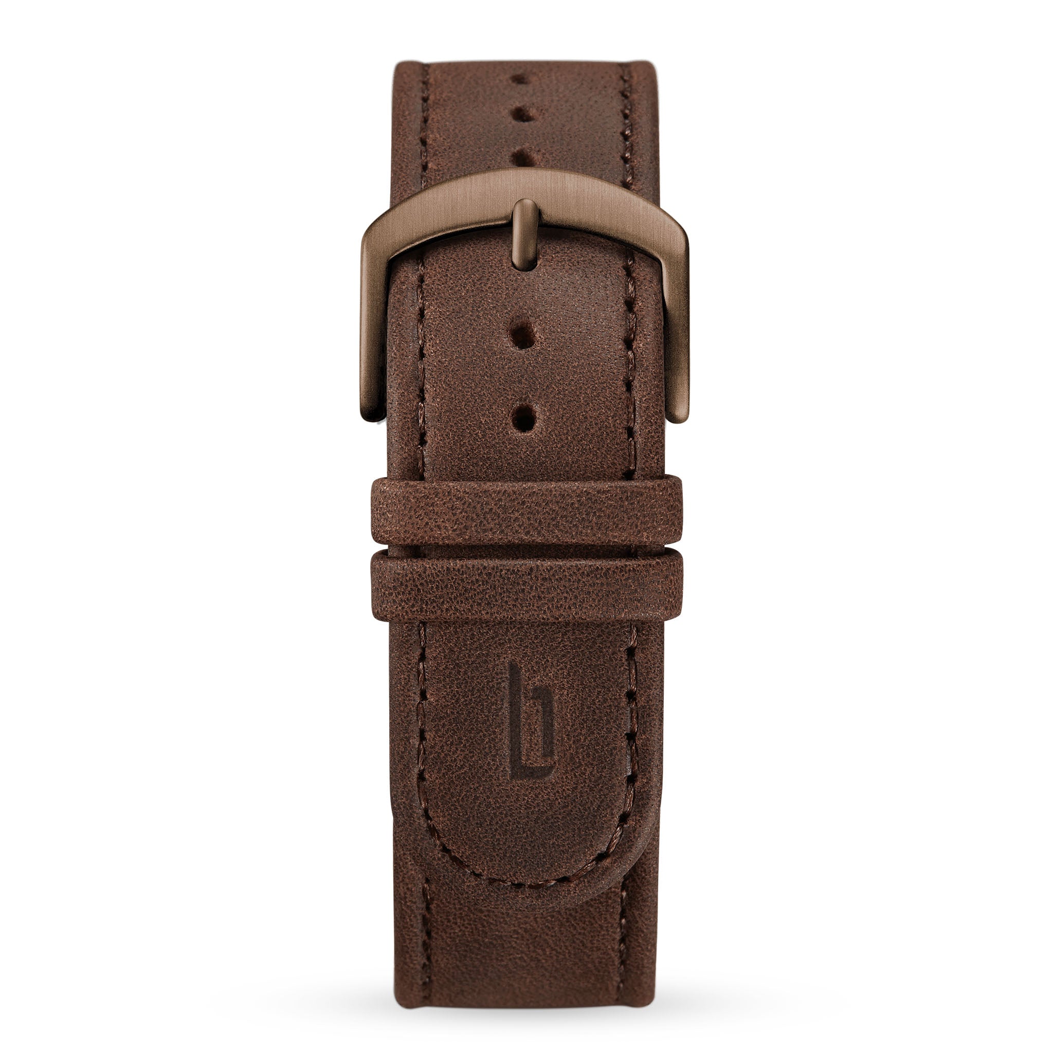 Leather Dark brown Brushed - Lilienthal Berlin