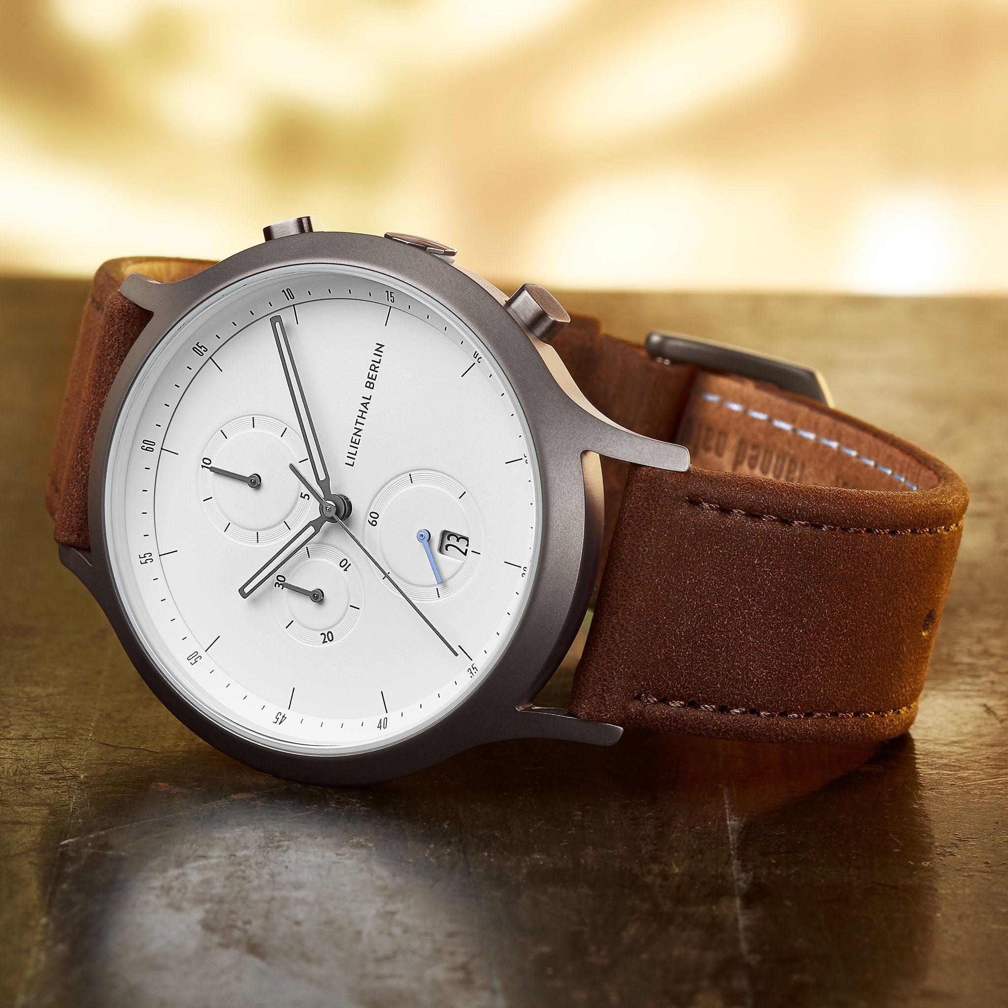 Manuale di istruzioni per l'orologio LILIENTHAL BERLIN Chrono Miles