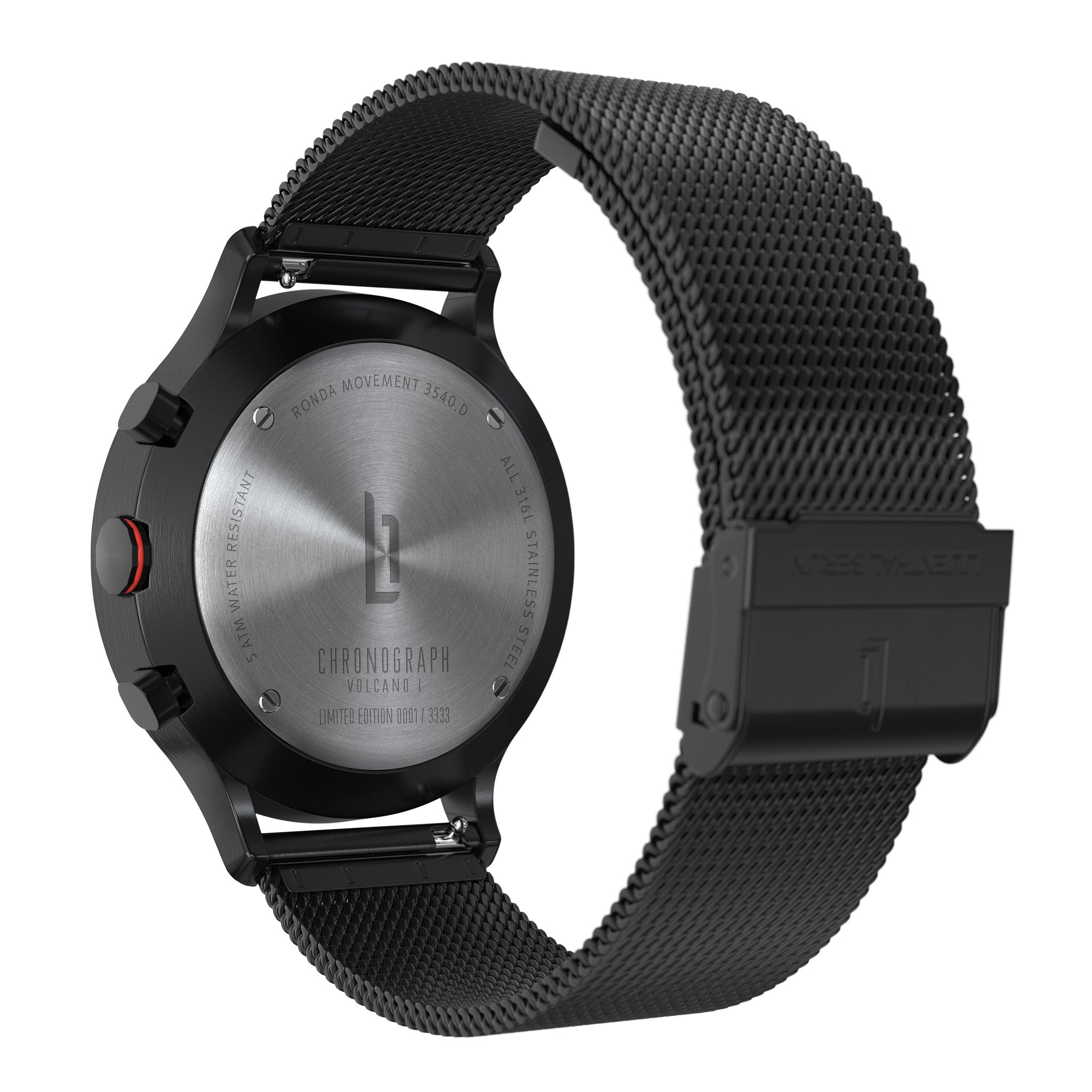 Chronograph Limited Edition Volcano I - Lilienthal Berlin