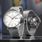 Neolux Day Date Silver White - Lilienthal Berlin