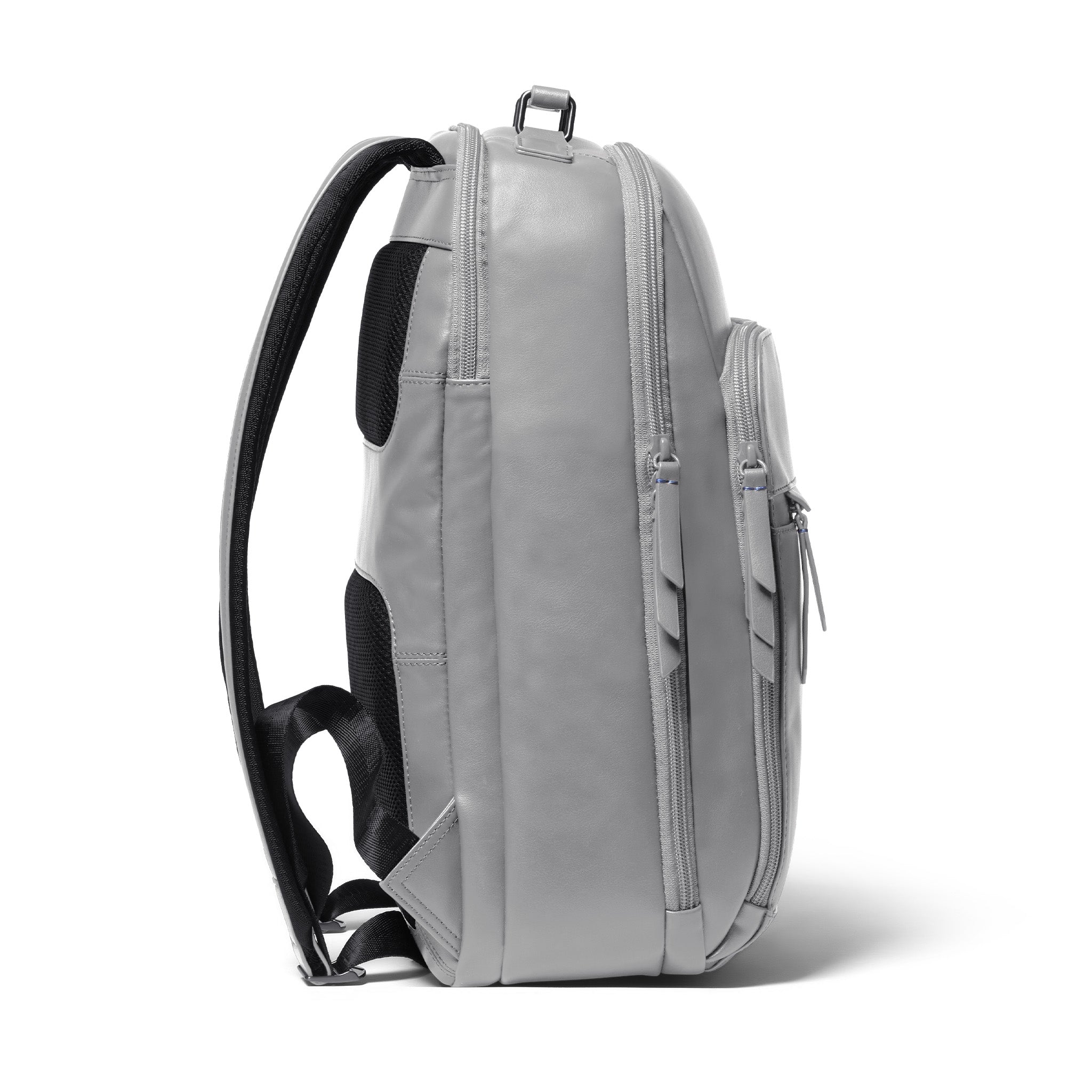 Essential Backpack Cactus Leather Light Grey - Lilienthal Berlin