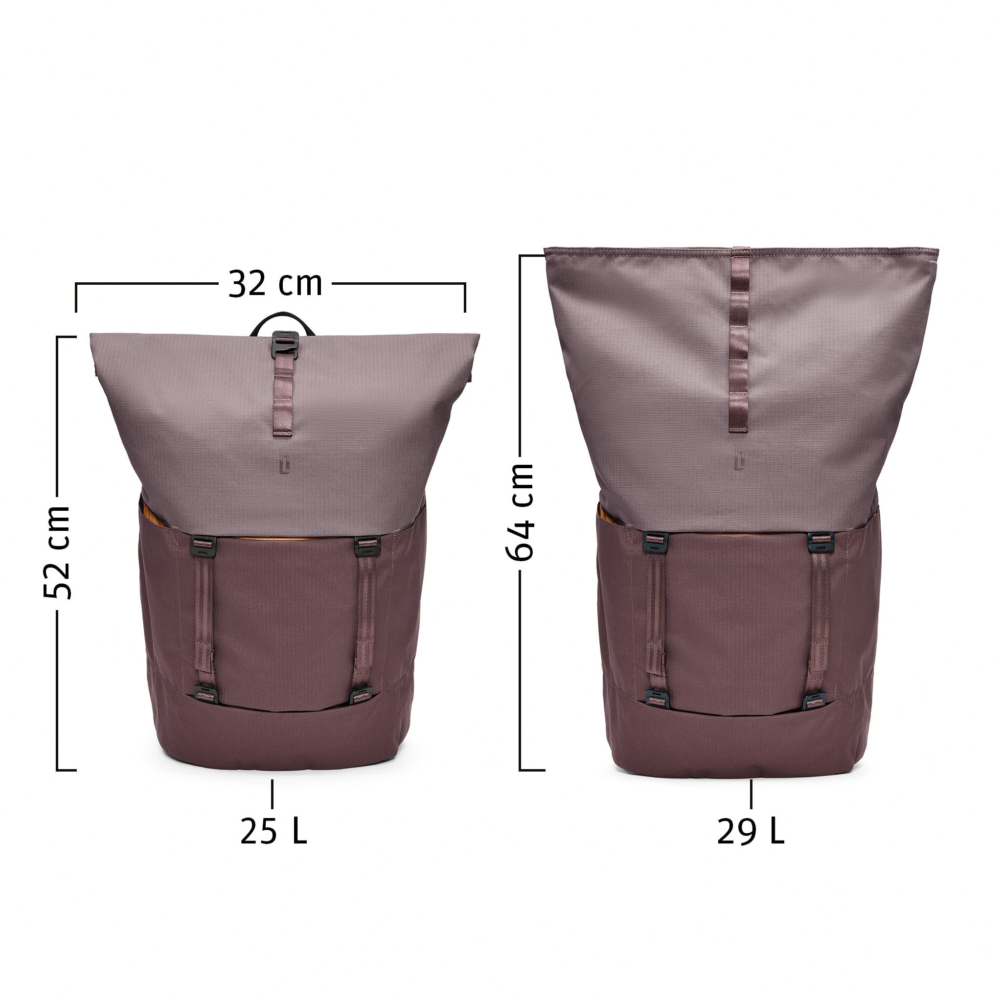 Urbaneer Rolltop - Aubergine - Lilienthal Berlin