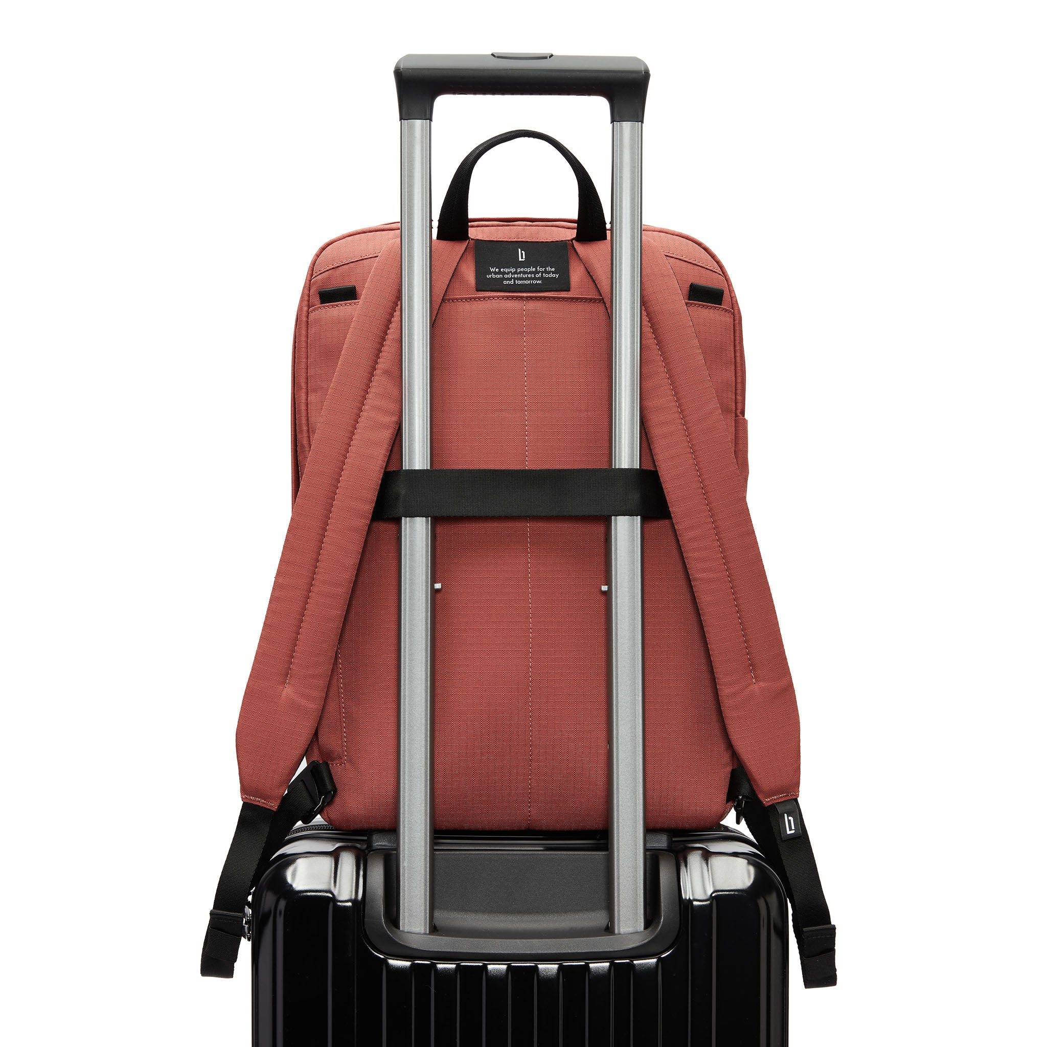 Urbaneer 3-in-1 Daypack Recycled Polyester Brick - Lilienthal Berlin