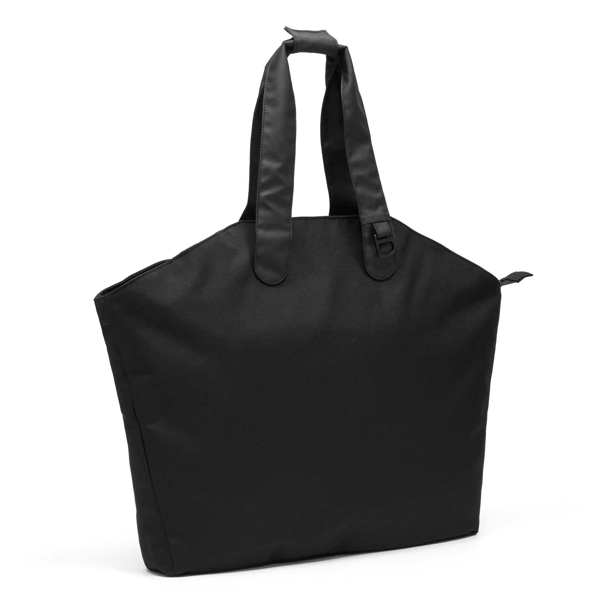 Tote Bag Recycled Polyester Black - Lilienthal Berlin