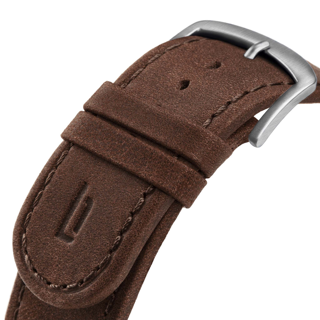 Leather Dark brown Brushed - Lilienthal Berlin