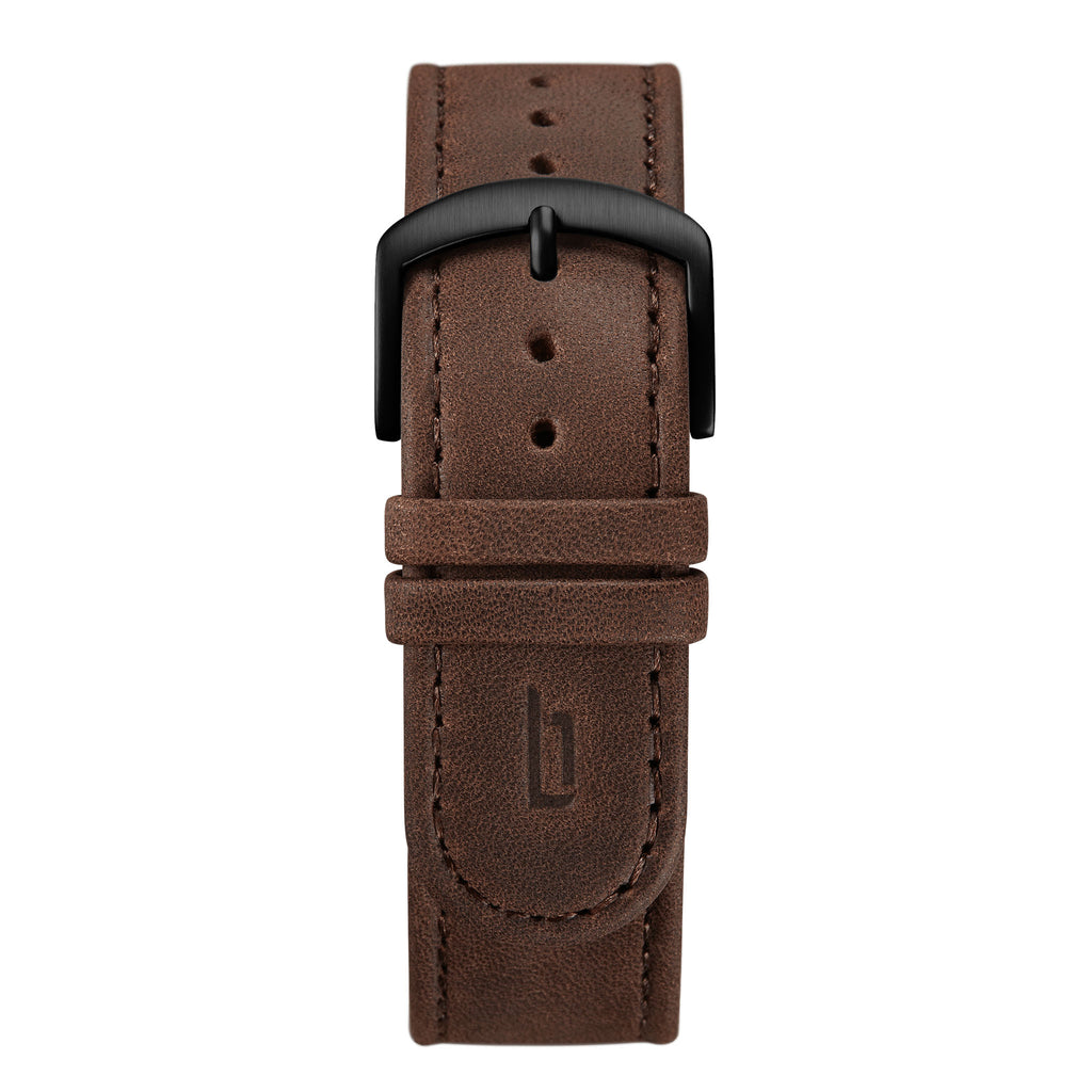 Leather Dark brown Brushed - Lilienthal Berlin