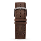 Leather Dark brown Brushed - Lilienthal Berlin