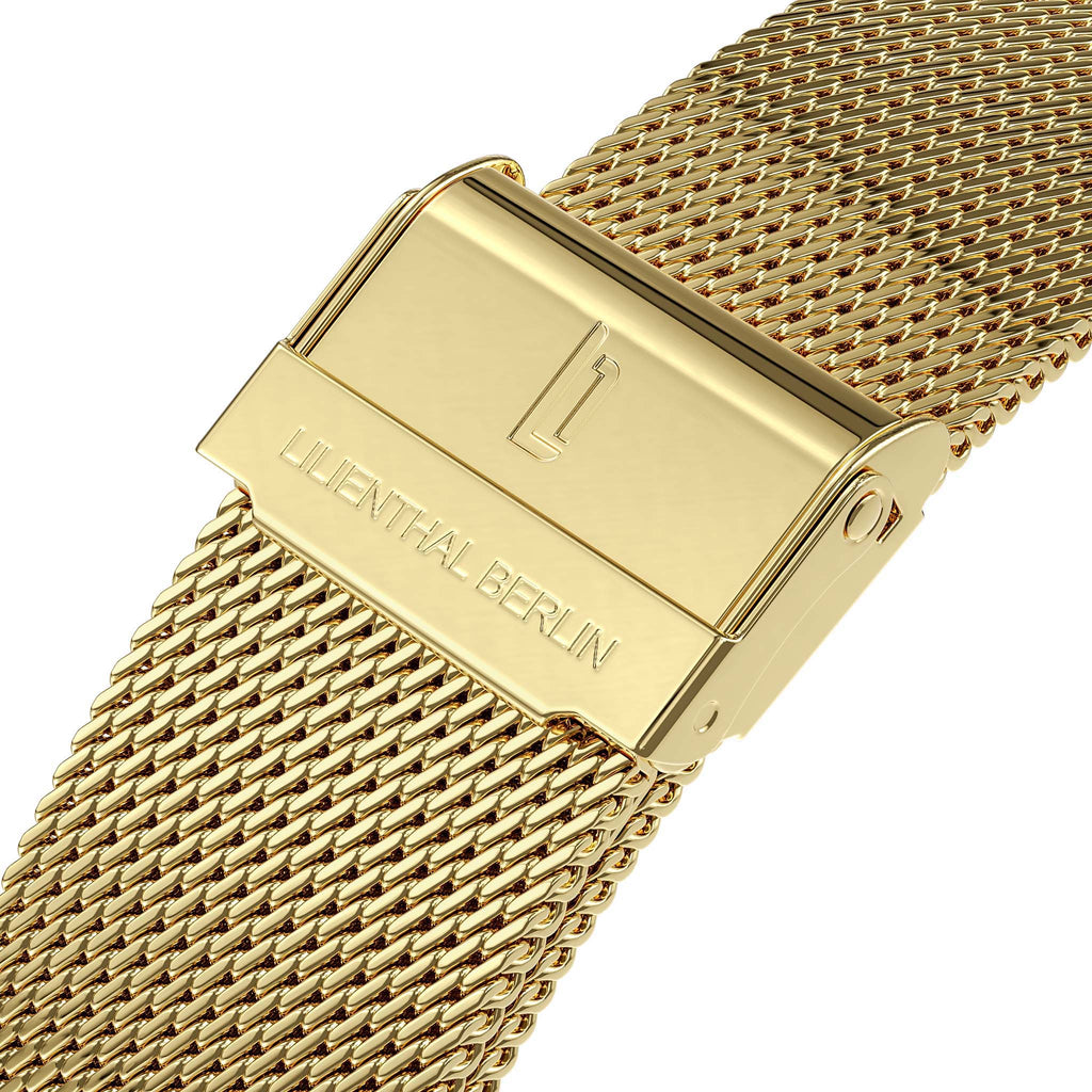 Mesh Strap – Gold Polished