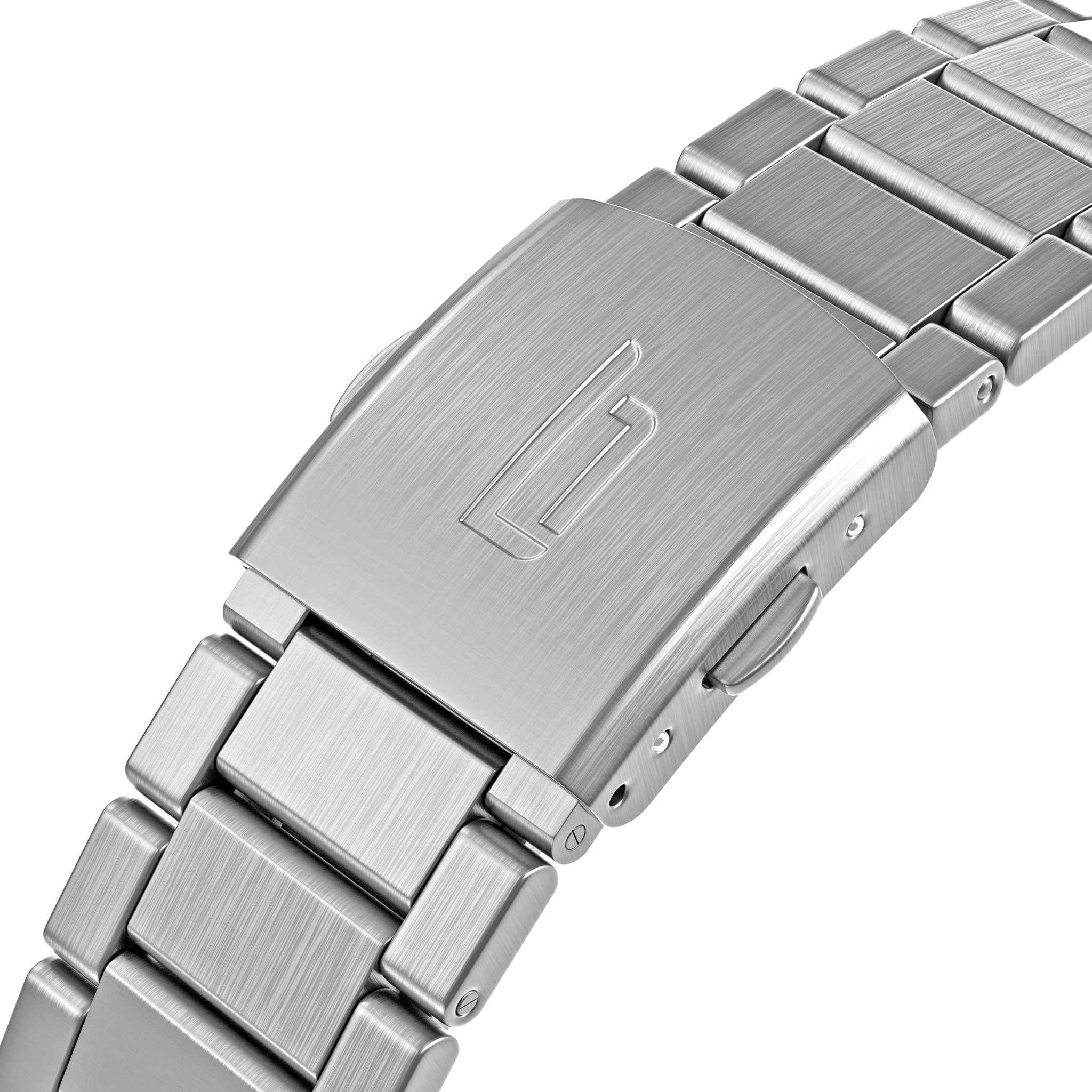 Stainless Steel Strap – Silver Brushed