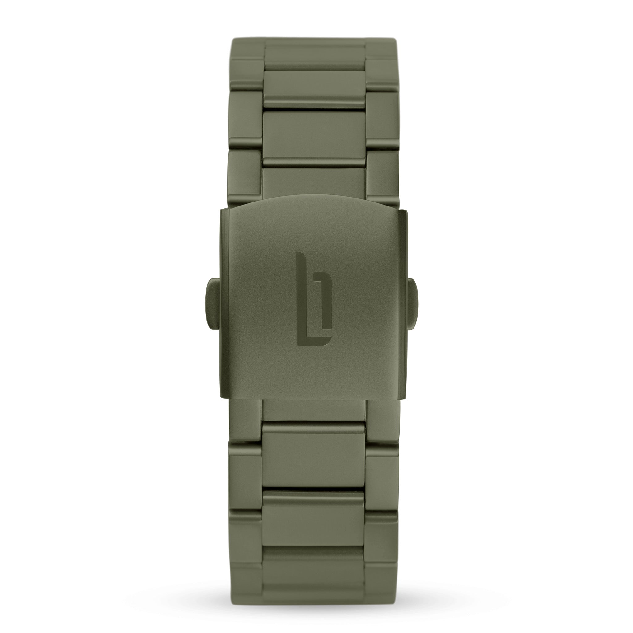 Stainless Steel Strap – Olive Matte