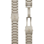 Stainless Steel Strap – Beige Gold Brushed