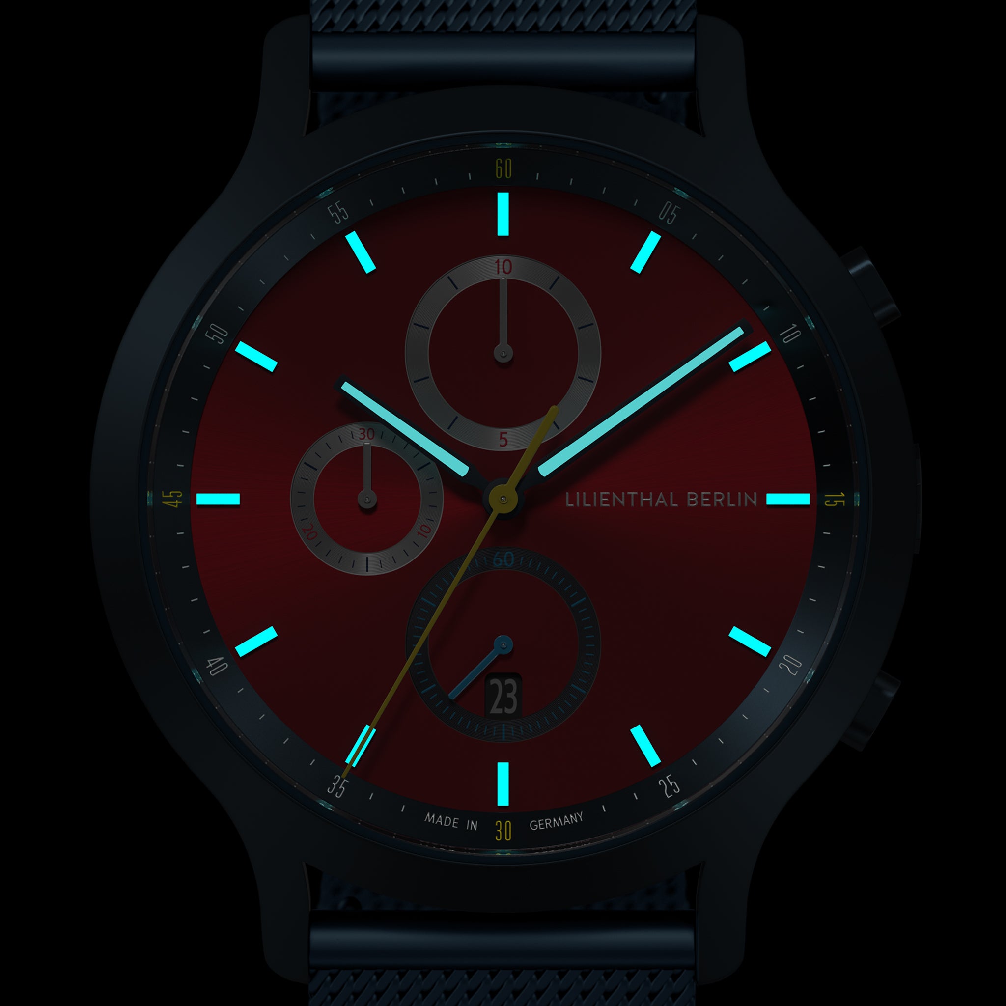 Chronograph Super Red - Lilienthal Berlin