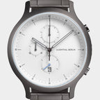 Chronograph – Dark Silver White