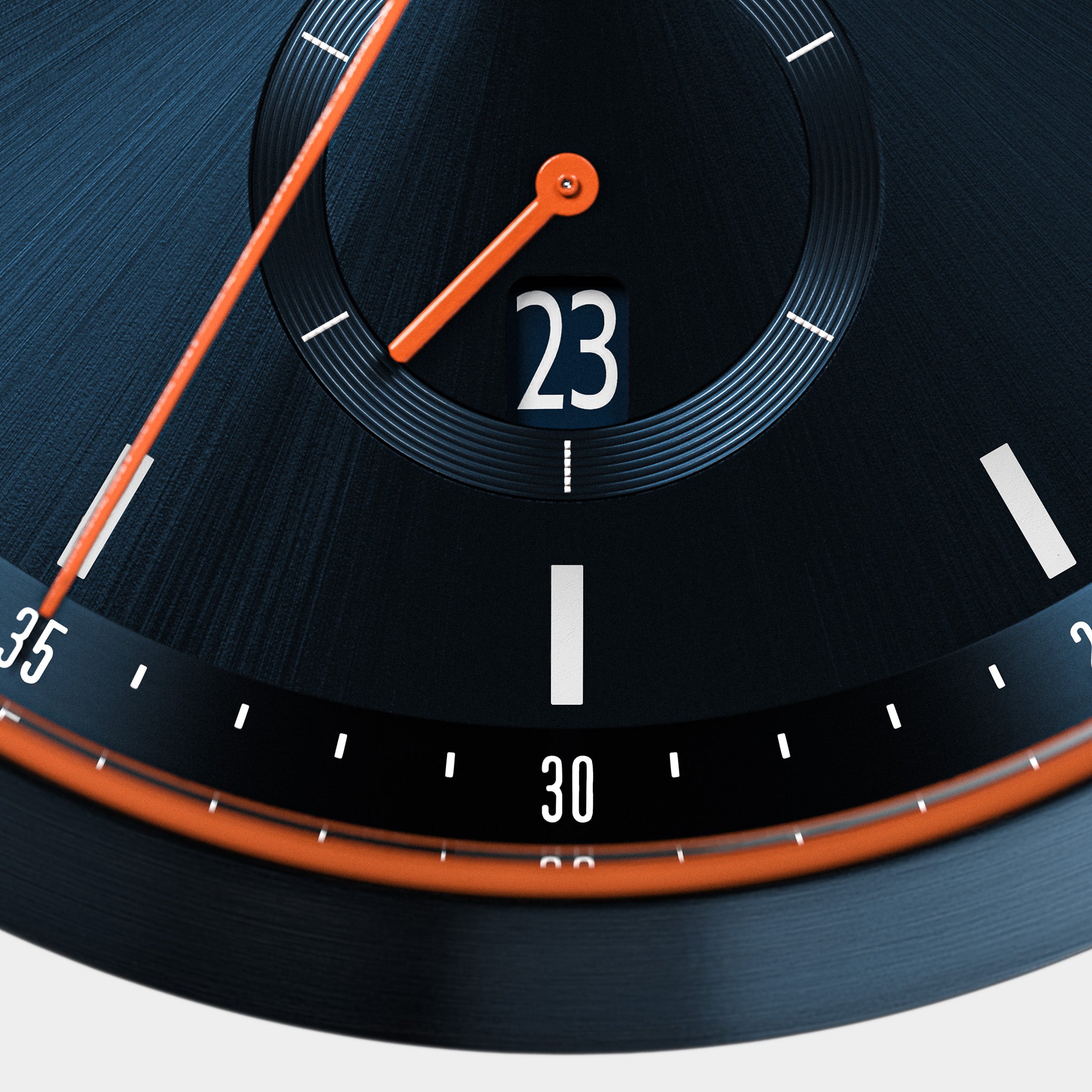 Chronograph – Blue Orange
