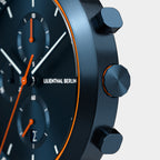 Chronograph – Blue Orange