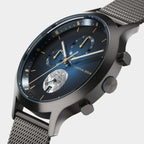 Chronograph Meteorite – Midnight Gold