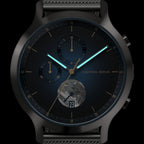 Chronograph Meteorite – Midnight Gold