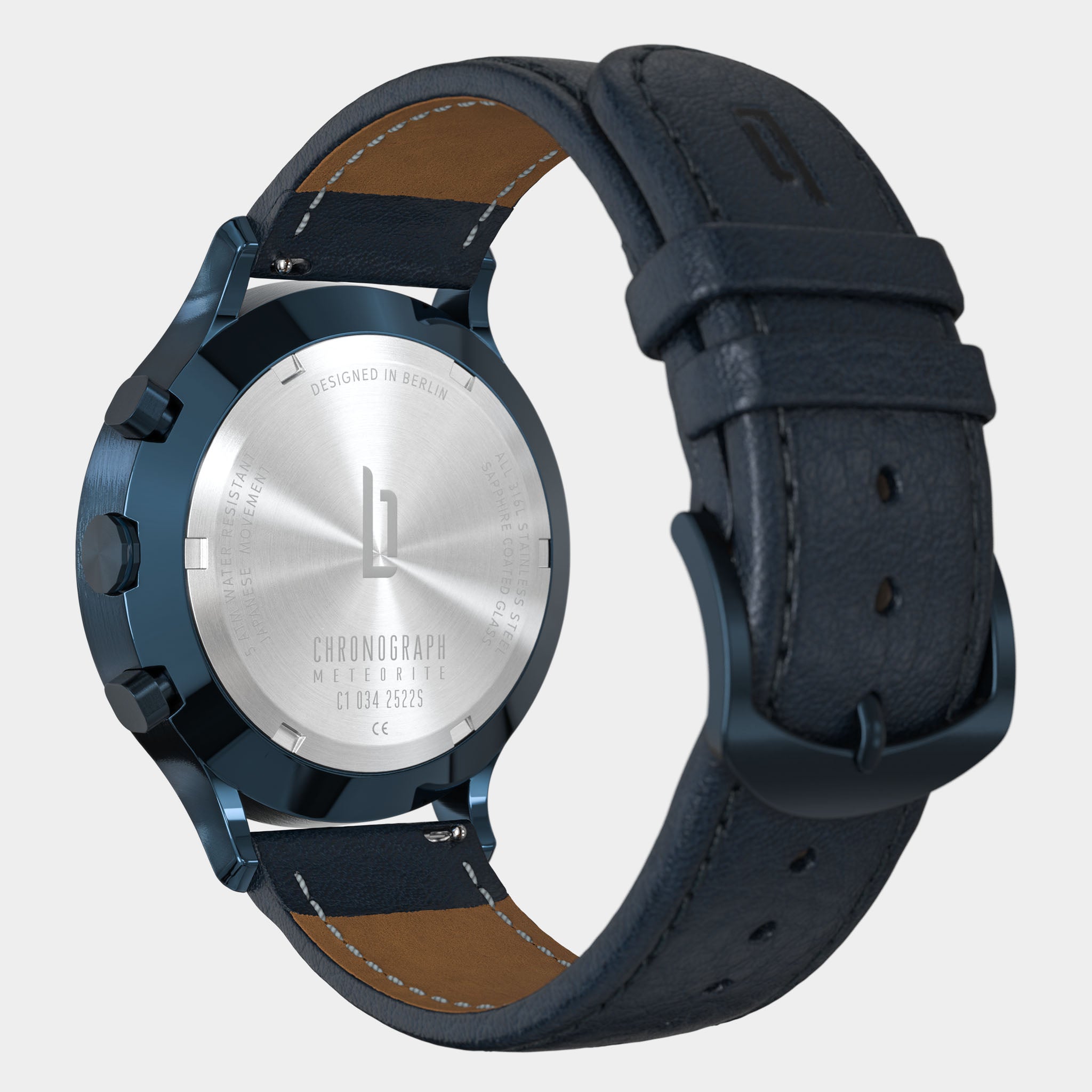 Chronograph Meteorite – Stellar Blue