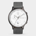 Chronograph – Dark Silver White