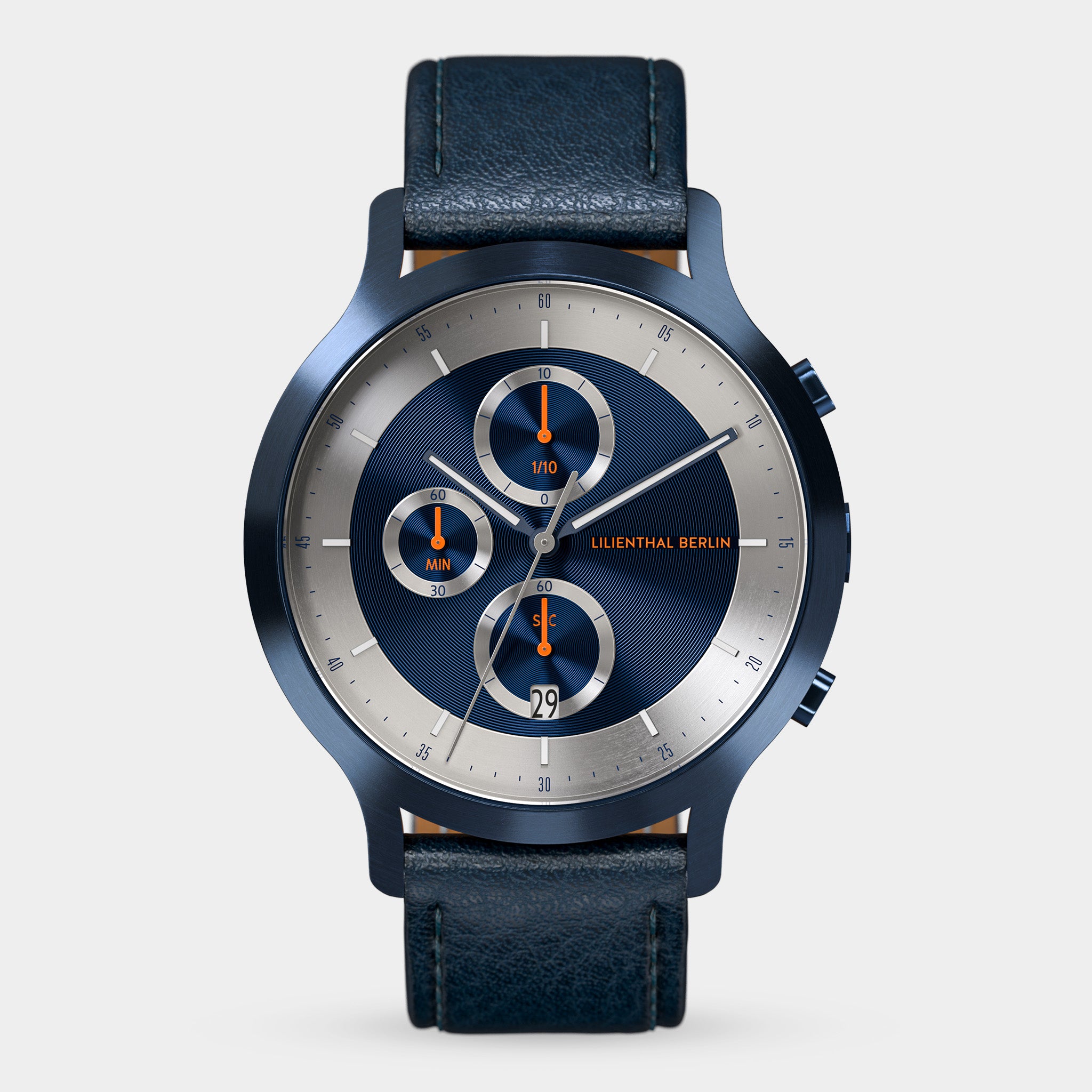 Chronograph LP – Blue Silver