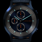 Chronograph LP – Blue Silver