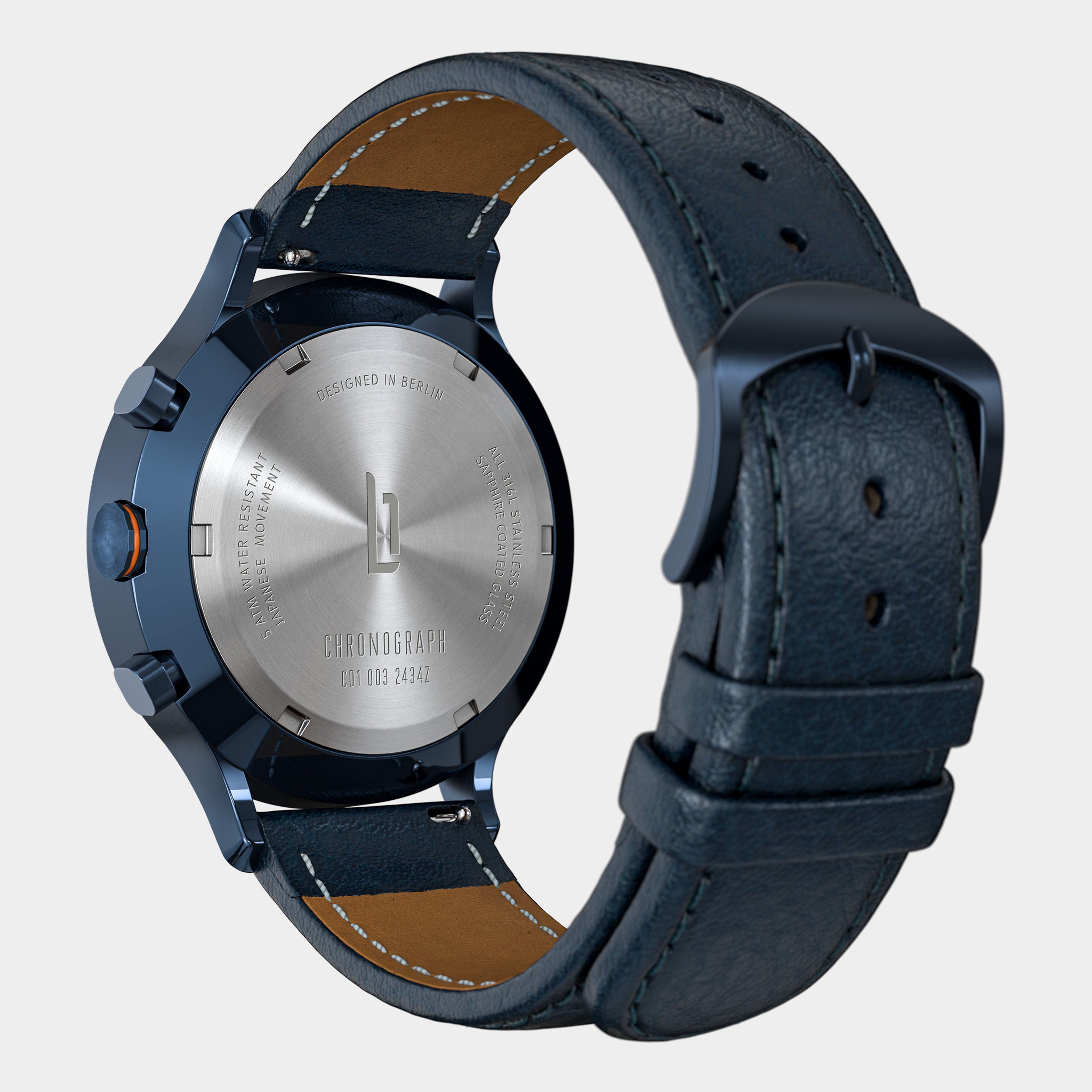 Chronograph LP – Blue Silver