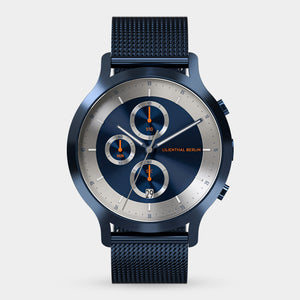 Chronograph LP Blue Silver - Lilienthal Berlin