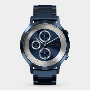 Chronograph LP Blue Silver - Lilienthal Berlin