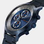 Chronograph LP – Blue Silver