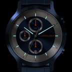 Chronograph LP – Blue Silver