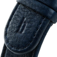 Leather Dark blue