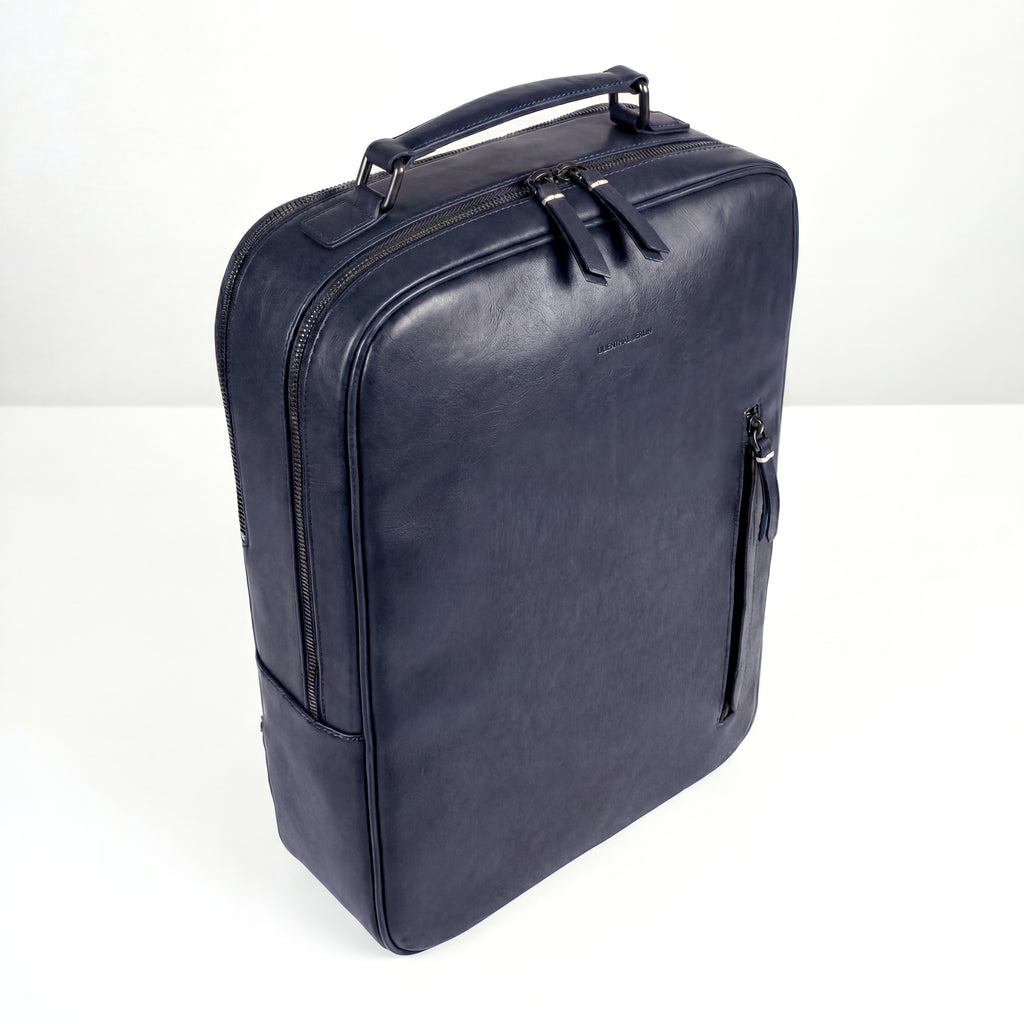 Virtuoso Minimalist Backpack – Navy Blue