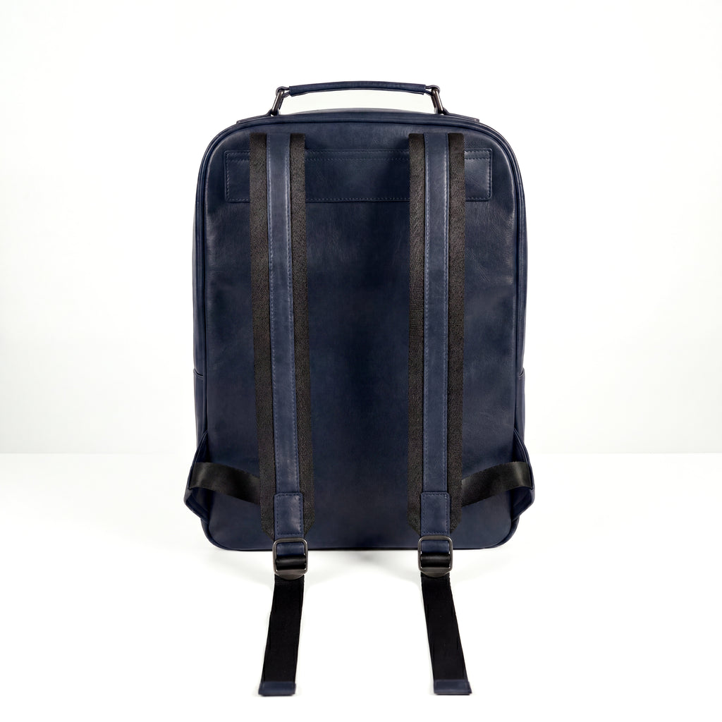 Virtuoso Minimalist Backpack – Navy Blue