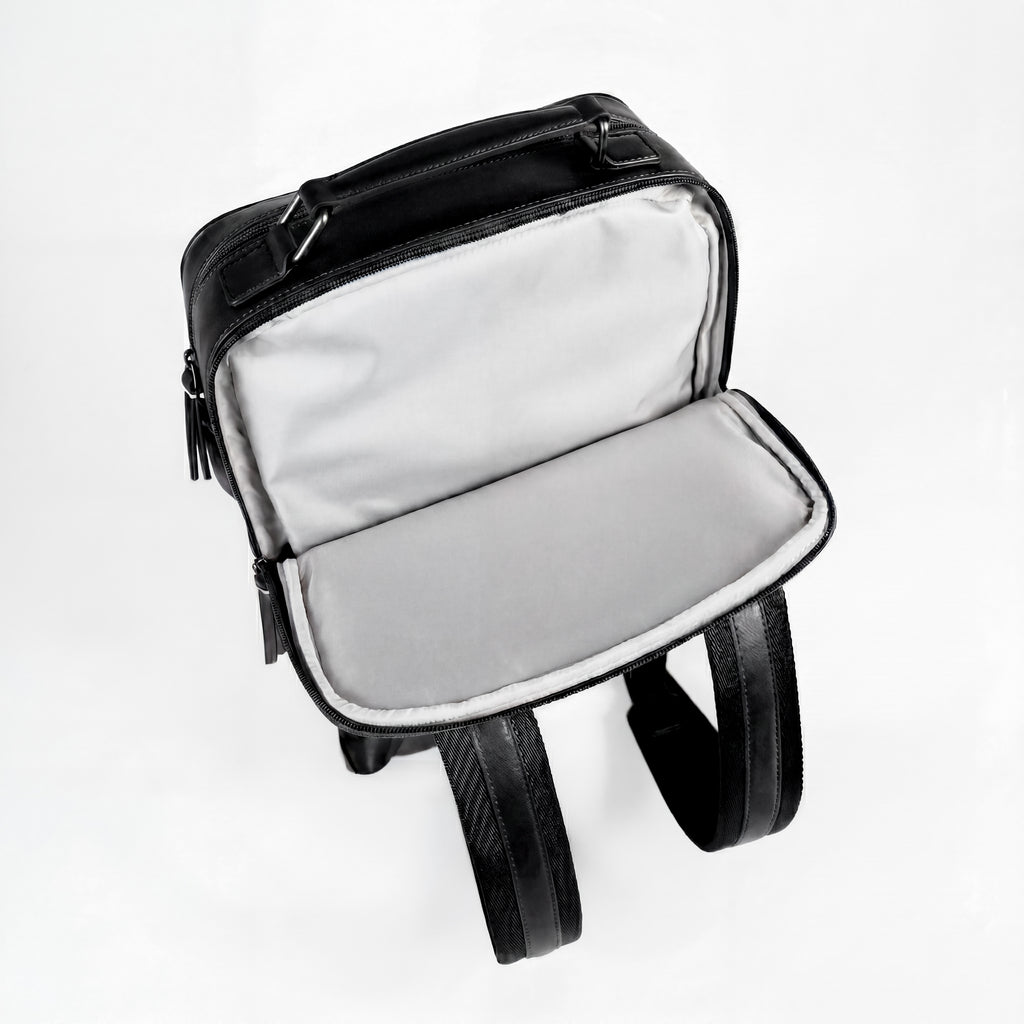 Virtuoso Minimalist Backpack – Black