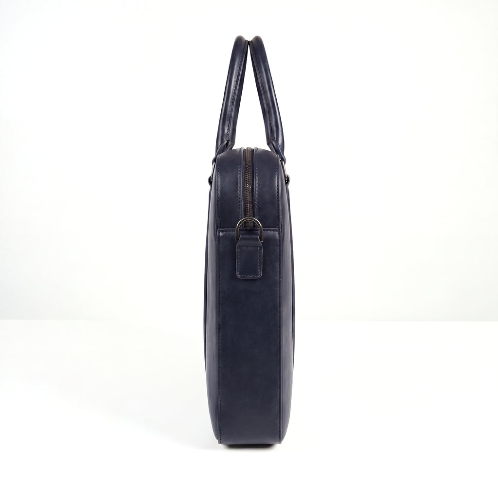Virtuoso Classic Briefcase – Navy Blue
