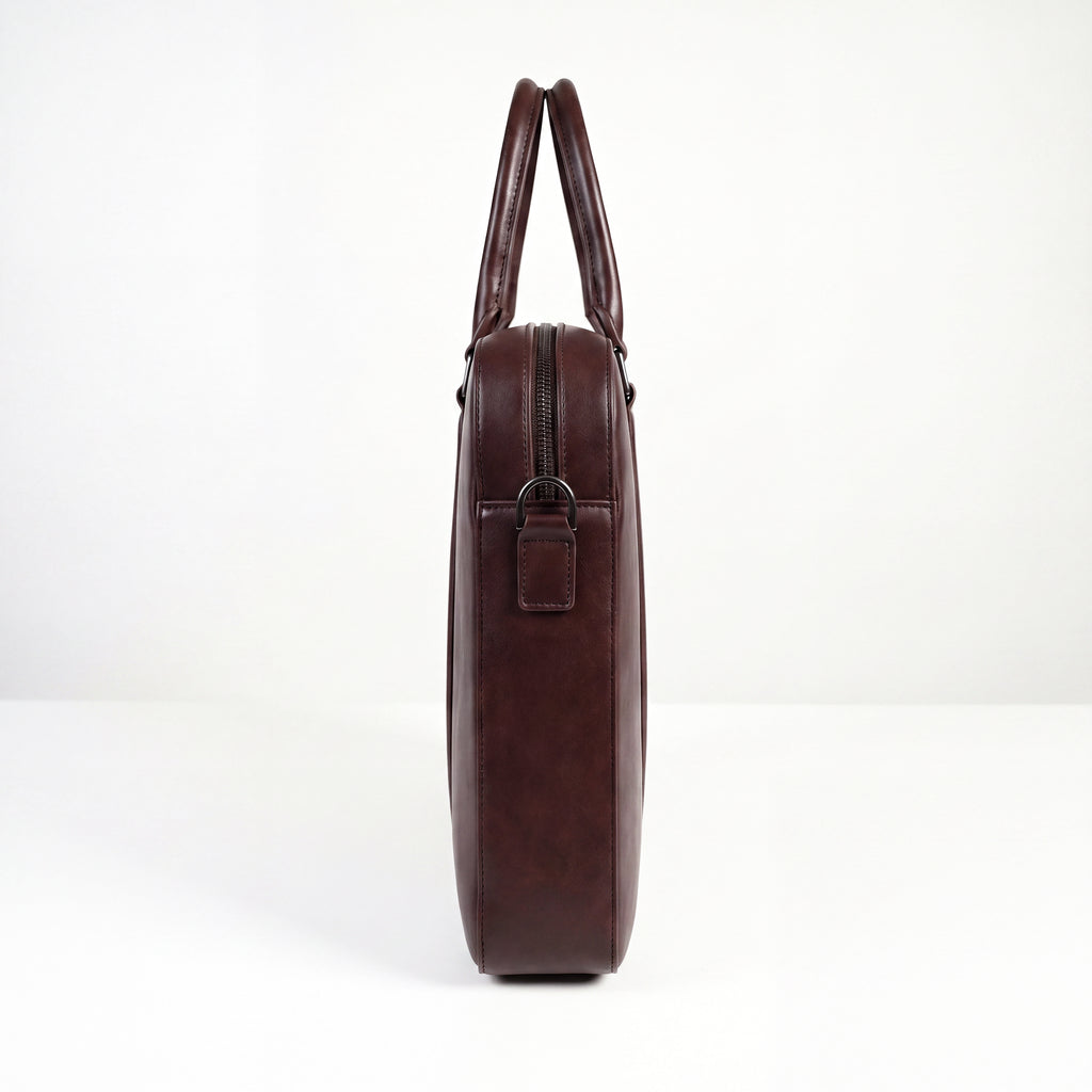 Virtuoso Classic Briefcase – Dark Brown