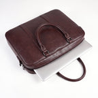 Virtuoso Classic Briefcase – Dark Brown