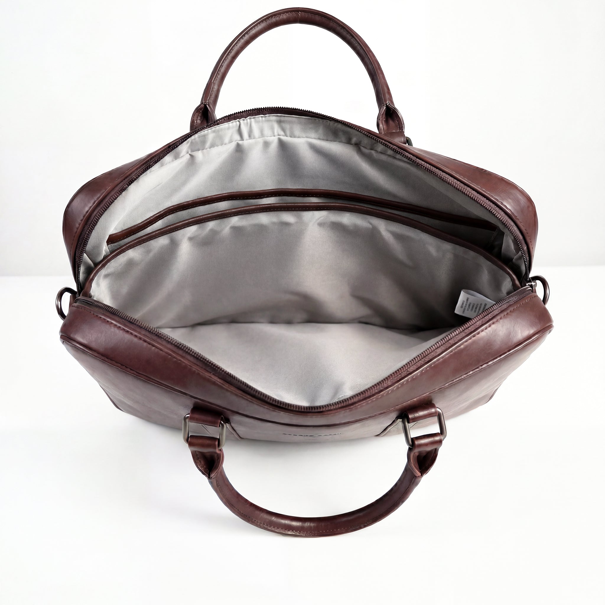Virtuoso Classic Briefcase – Dark Brown