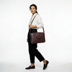 Virtuoso Classic Briefcase – Dark Brown
