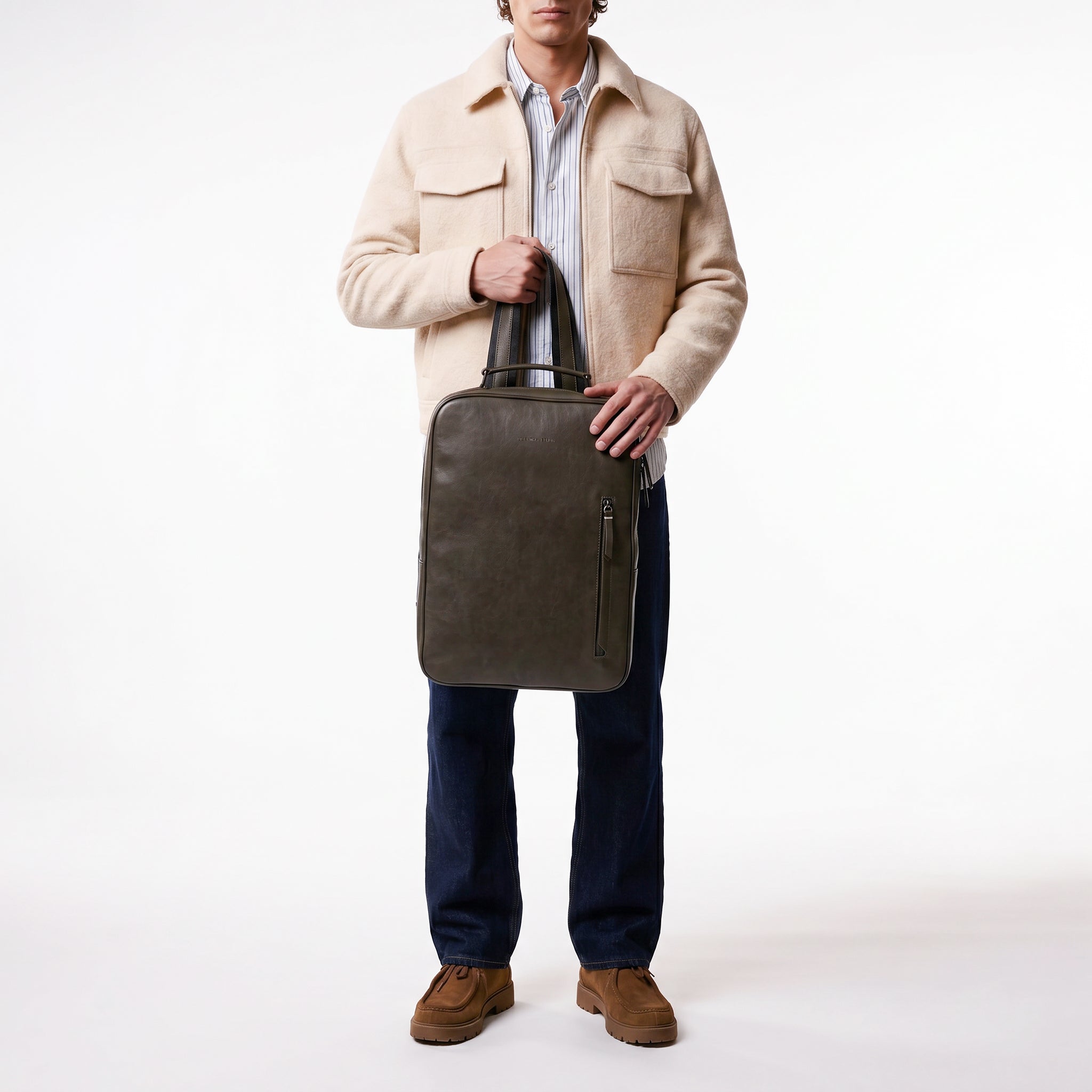 Virtuoso Minimalist Backpack – Khaki