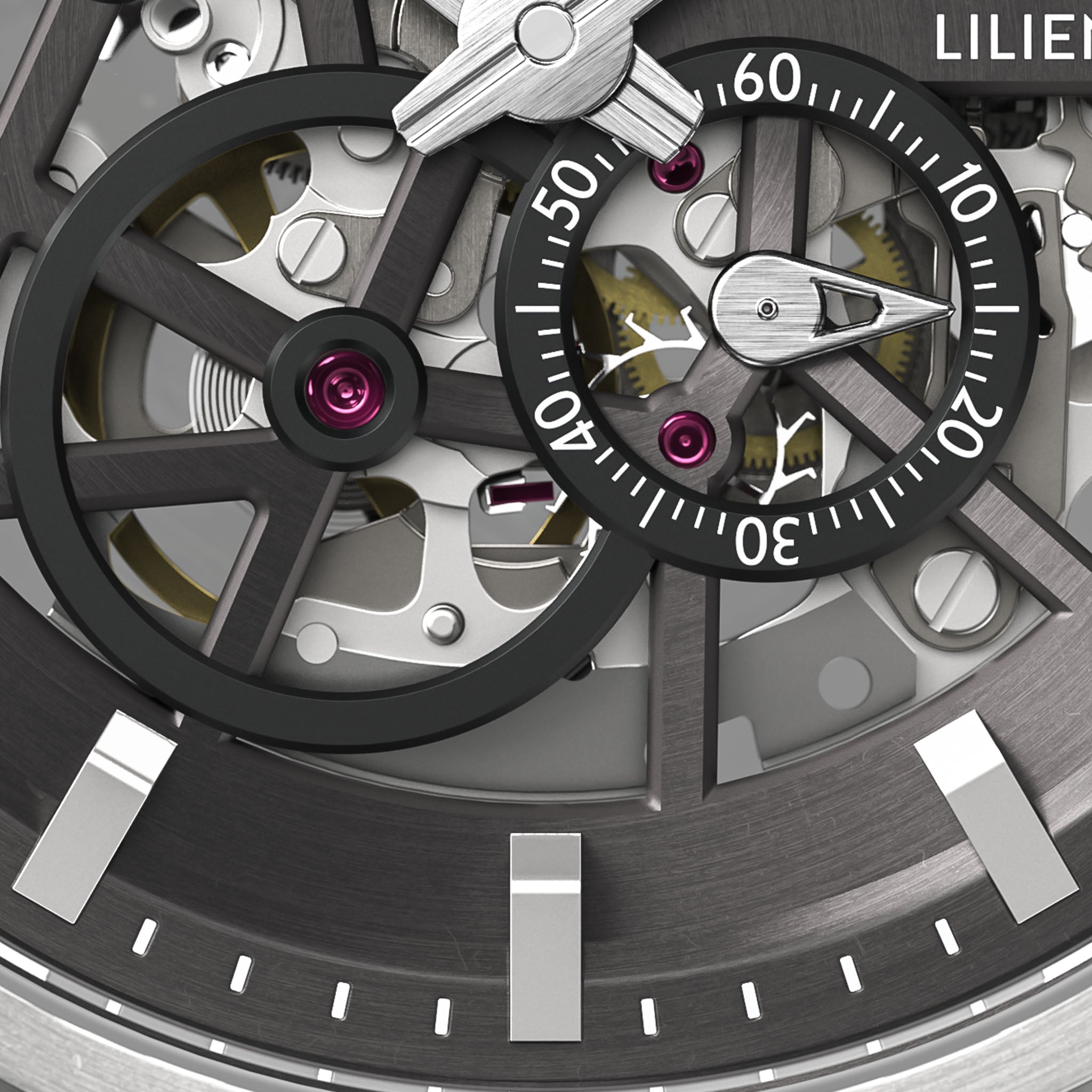 Neolux Skeleton – Silver Grey