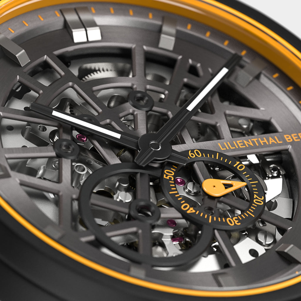 Neolux Skeleton – Black Orange