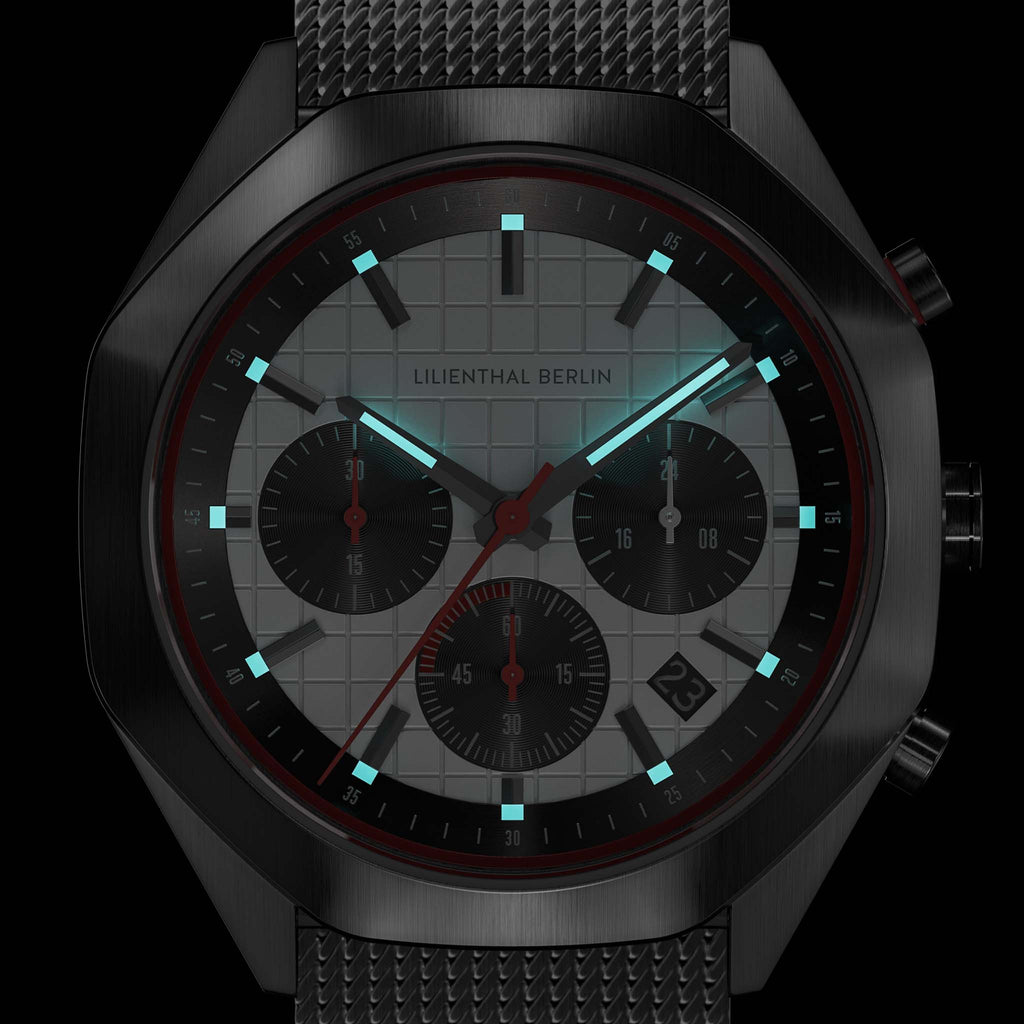 Octachrono – Silver Red