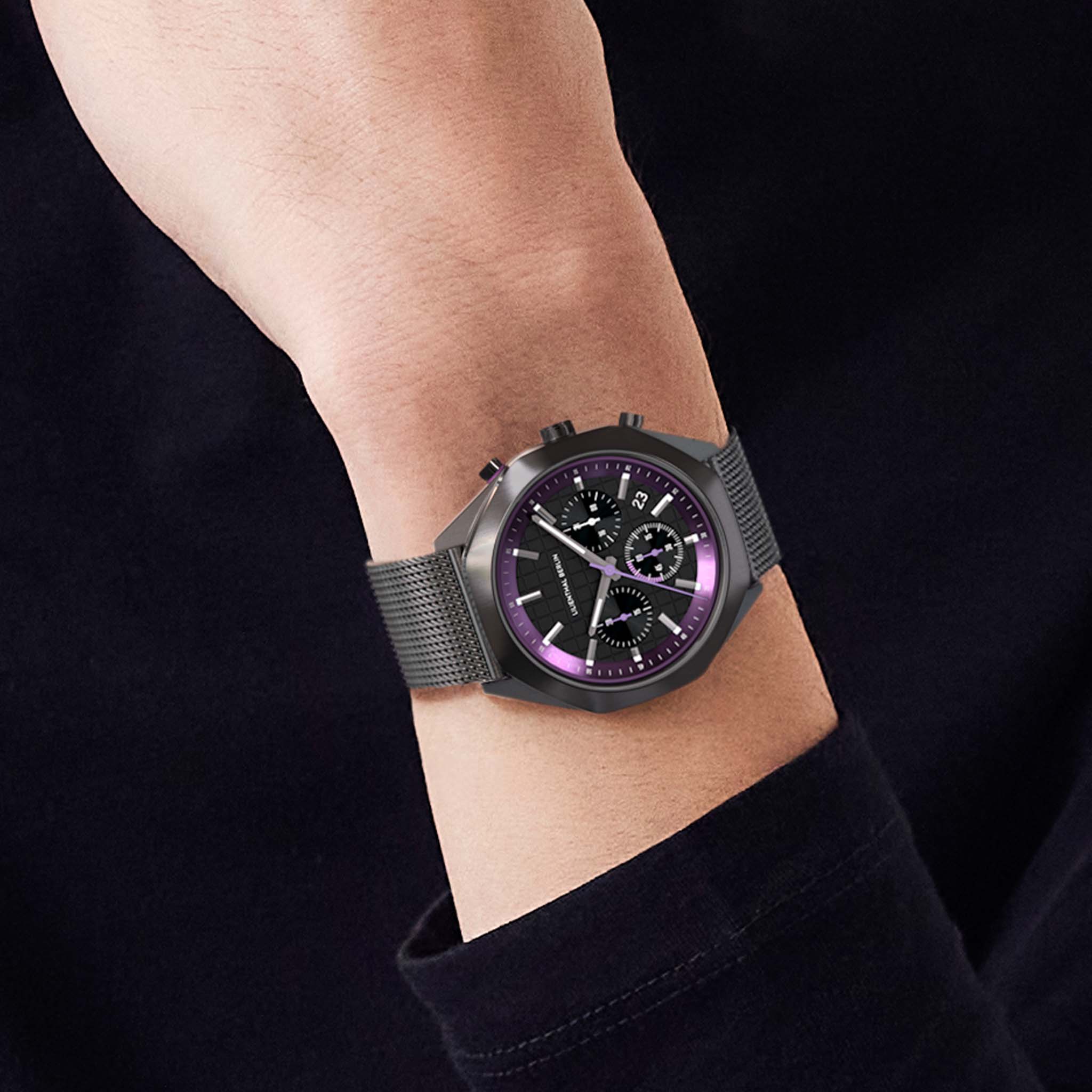 Octachrono – Dark Silver Purple