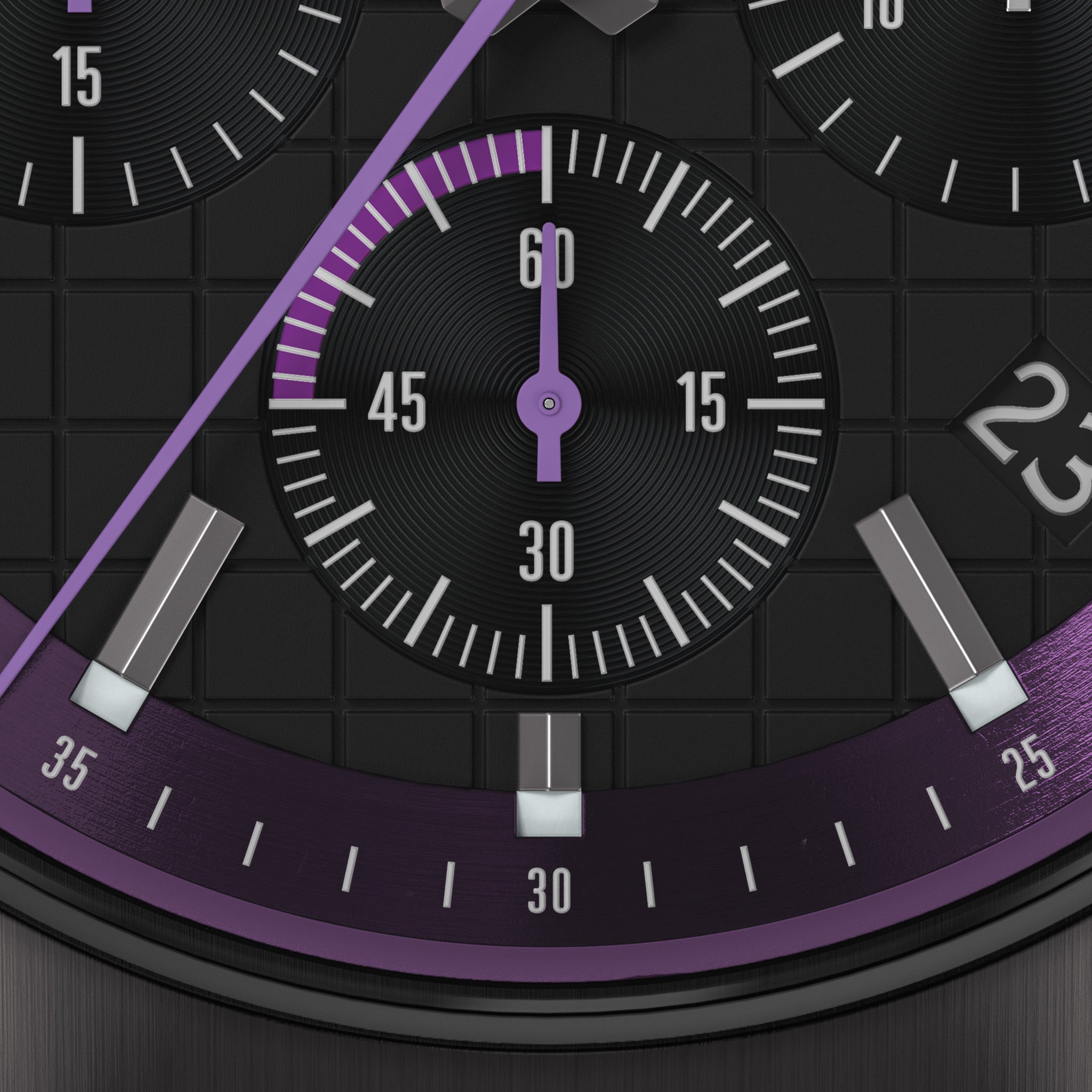 Octachrono – Dark Silver Purple