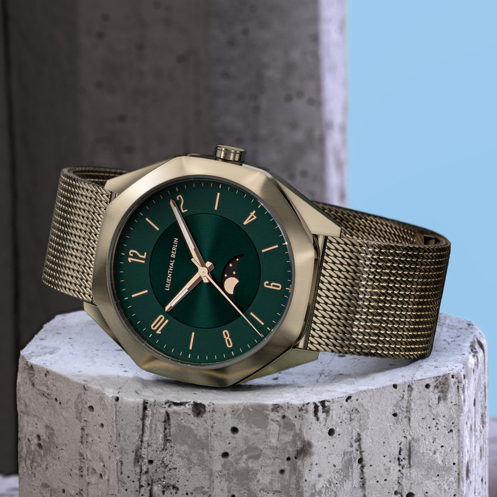 Octamoon Warm Gold Midnight Green - Lilienthal Berlin