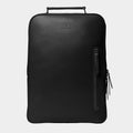 Minimalist Backpack Cactus Leather Black - Lilienthal Berlin