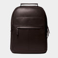 Essential Backpack Cactus Leather Black - Lilienthal Berlin